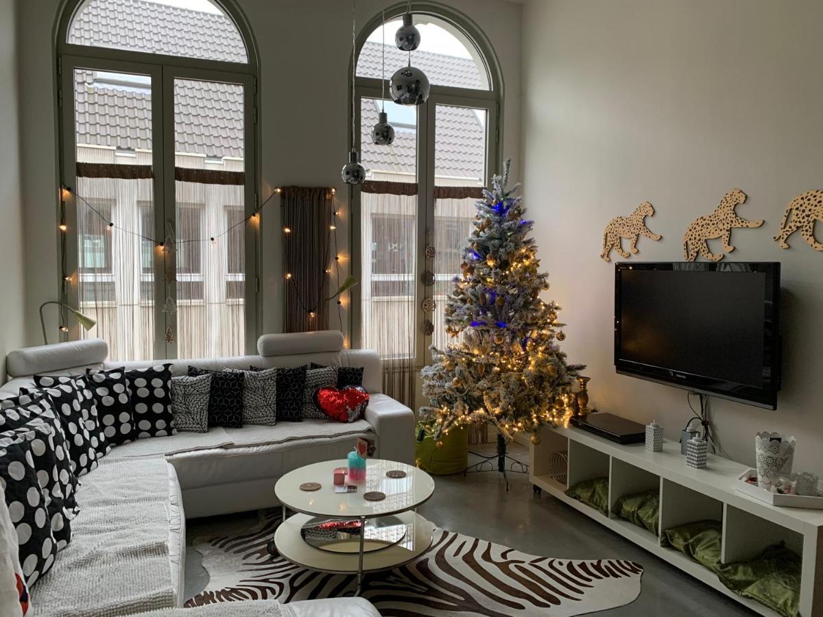 Апартаменти Wellness Loft With Sauna, Jacuzzi, Roof Terrace & Amazing View Антверпен Екстер'єр фото