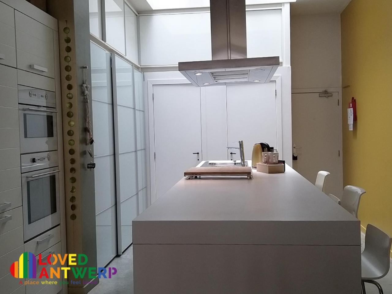 Апартаменти Wellness Loft With Sauna, Jacuzzi, Roof Terrace & Amazing View Антверпен Екстер'єр фото