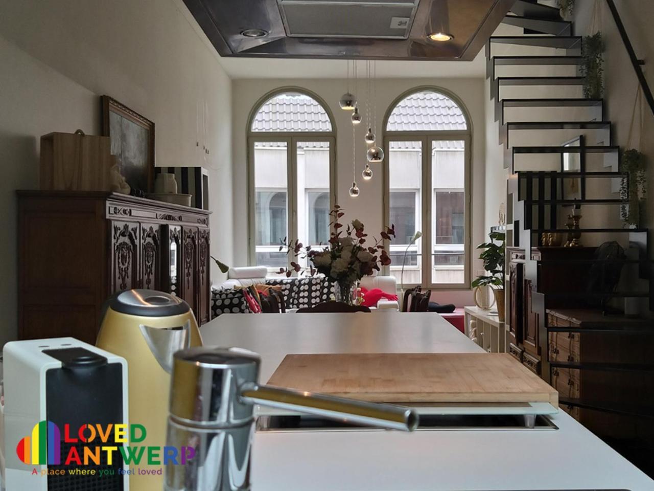 Апартаменти Wellness Loft With Sauna, Jacuzzi, Roof Terrace & Amazing View Антверпен Екстер'єр фото