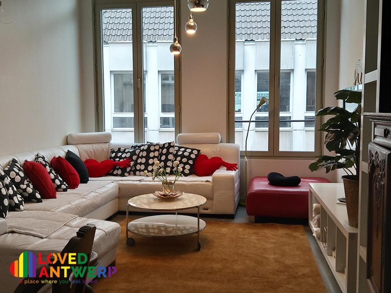 Апартаменти Wellness Loft With Sauna, Jacuzzi, Roof Terrace & Amazing View Антверпен Екстер'єр фото