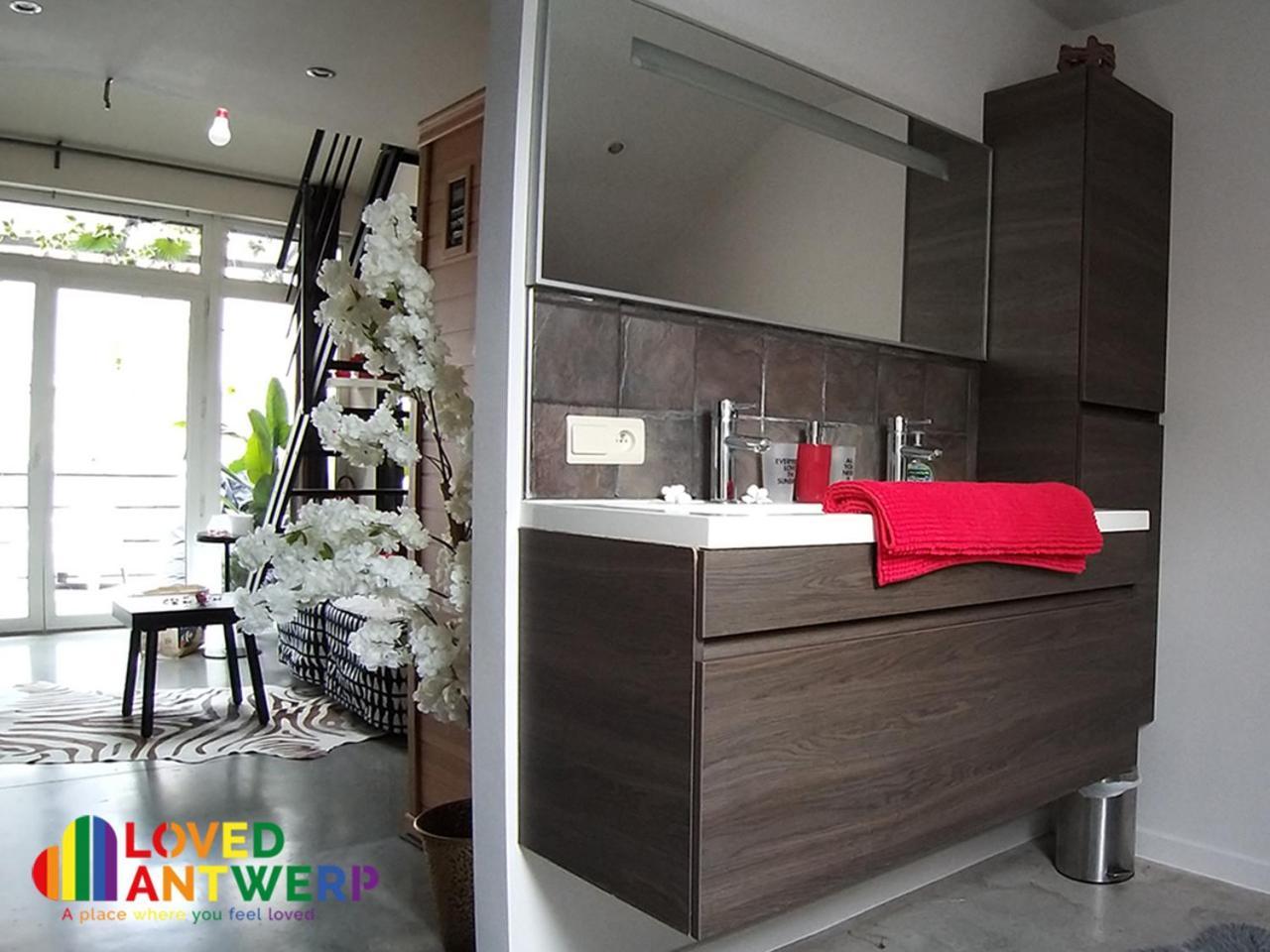 Апартаменти Wellness Loft With Sauna, Jacuzzi, Roof Terrace & Amazing View Антверпен Екстер'єр фото